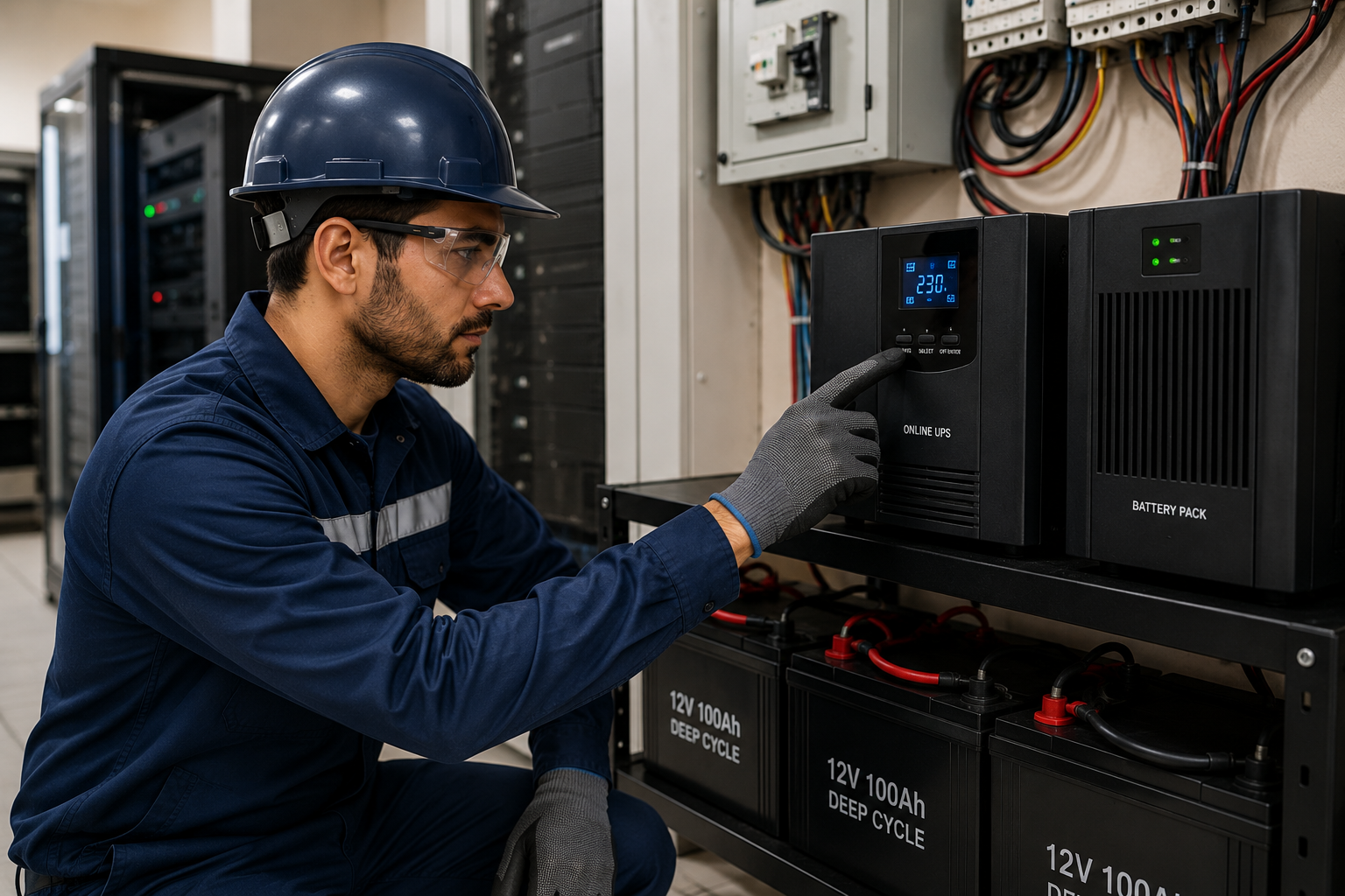 UPS and battery power backup system installation in Lahore